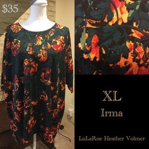 NWT LuLaRoe Irma Shirt XL - LOWEST I CAN GO!